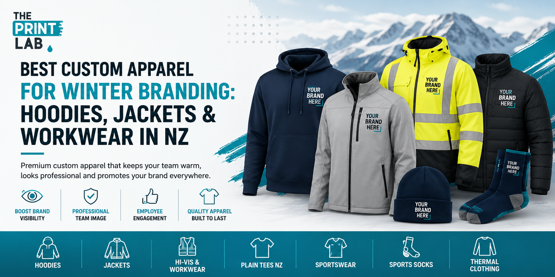 Best Custom Apparel for Winter Branding: Hoodies, Jackets & Workwear in NZ 2026