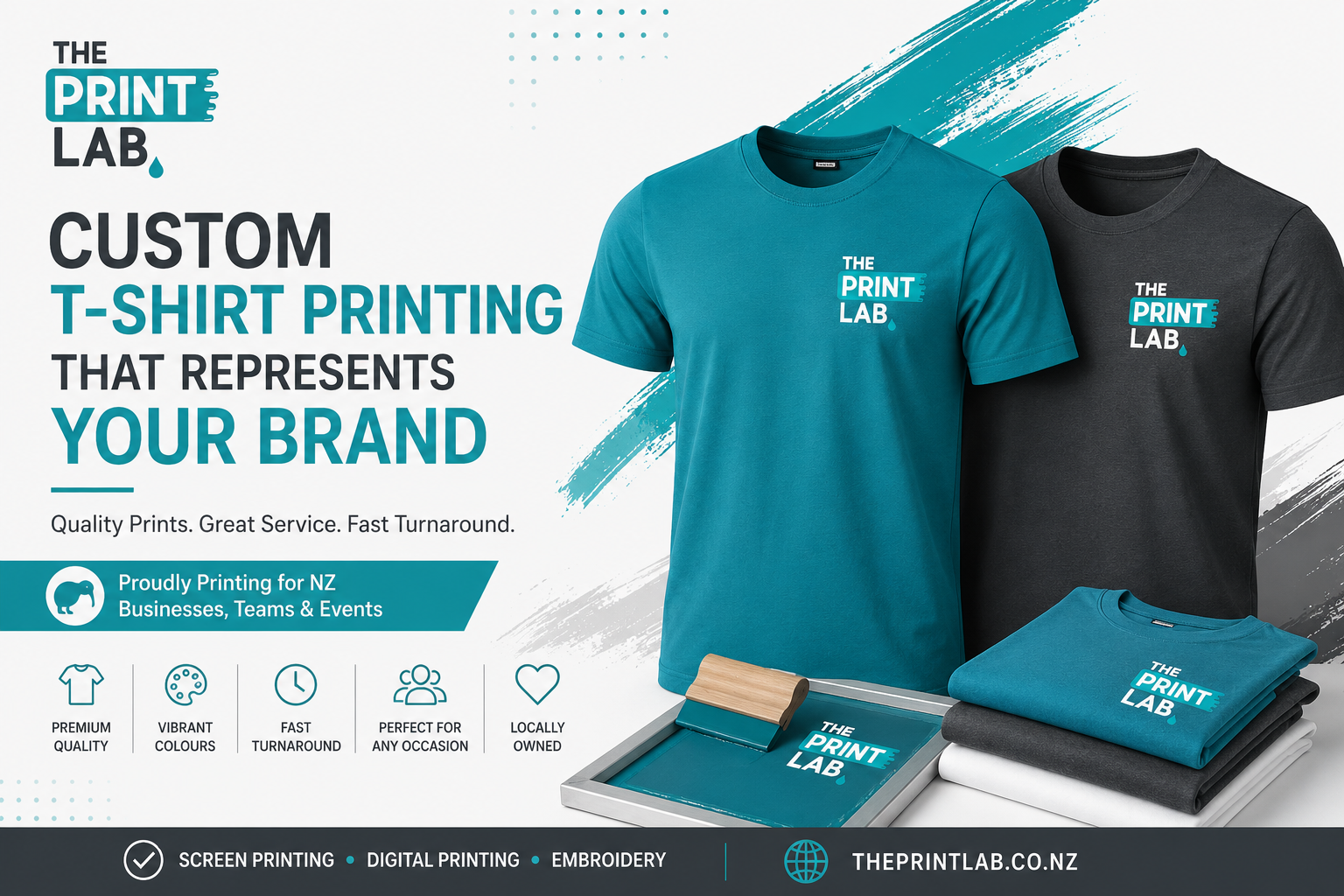 Custom T-Shirt Printing NZ: Best Options for Businesses, Events & Teams 2026